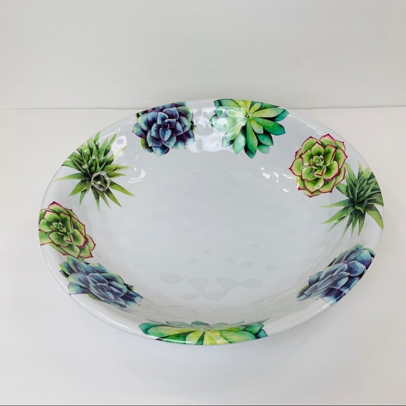 Fig & Feen Succulent Melannie Large Serving Bowl - Picture 2 of 4